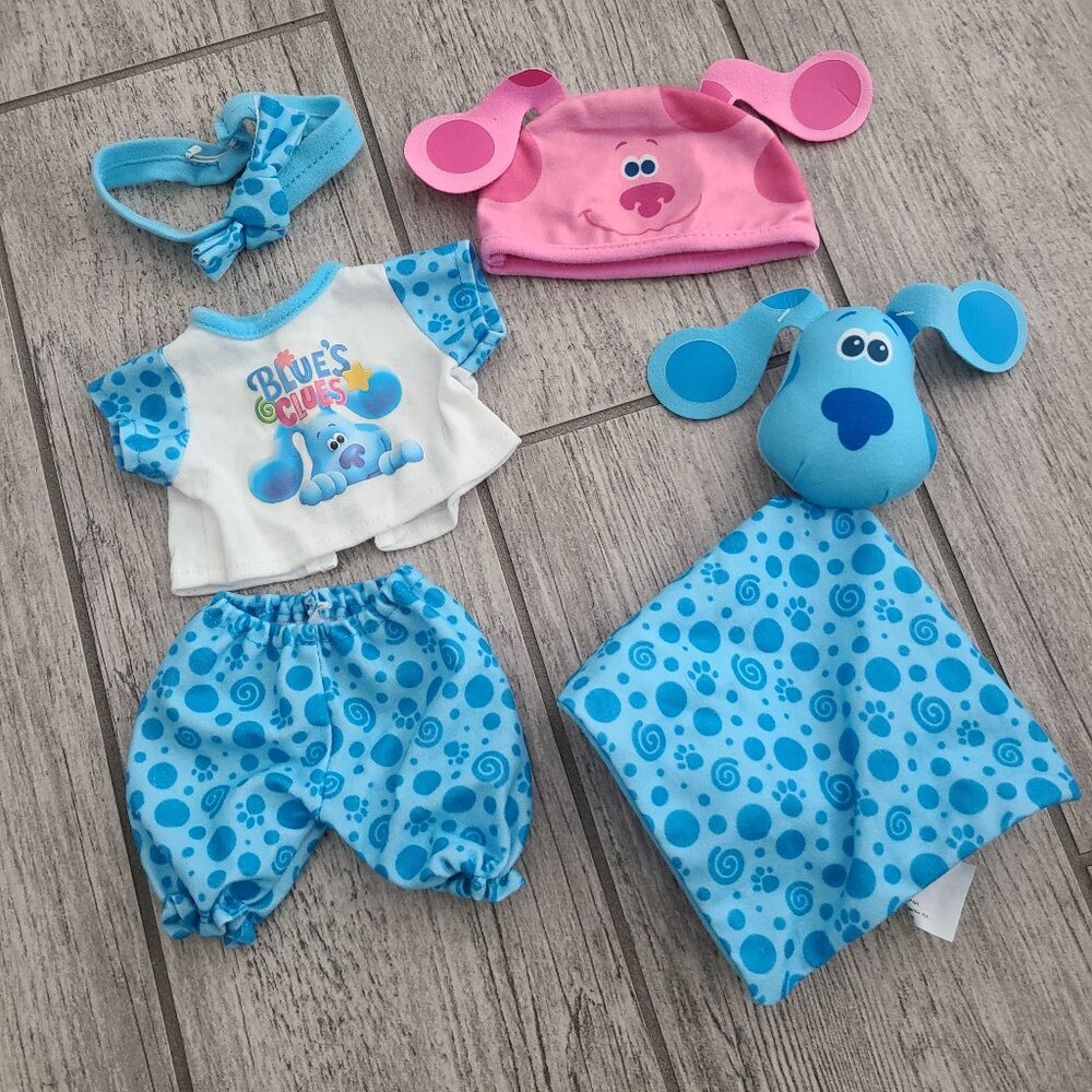 My Sweet Love Blue's Clues & You! Baby Doll Pajamas & blanket